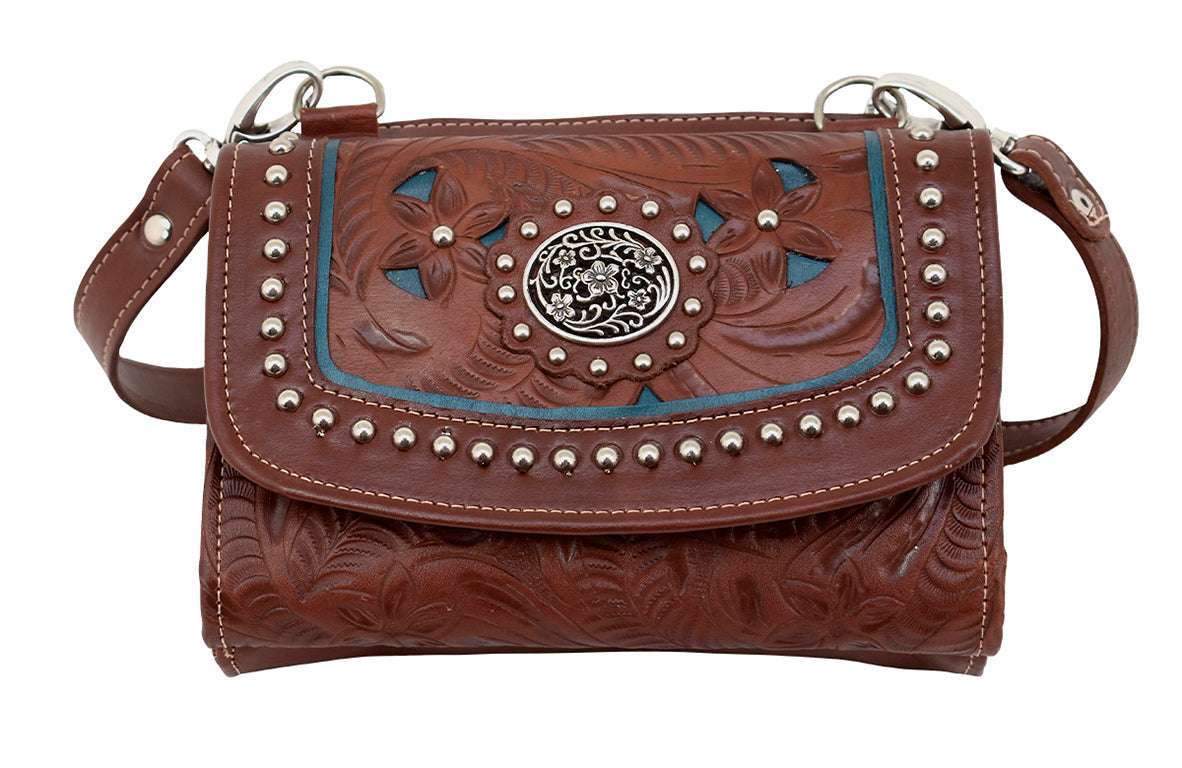 Lady Lace Western Crossbody Bag/Wallet