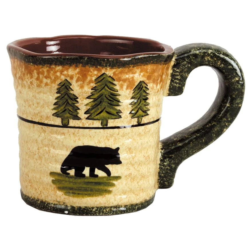 Mountain Bear Dinnerware Set - Lodge Dinnerware