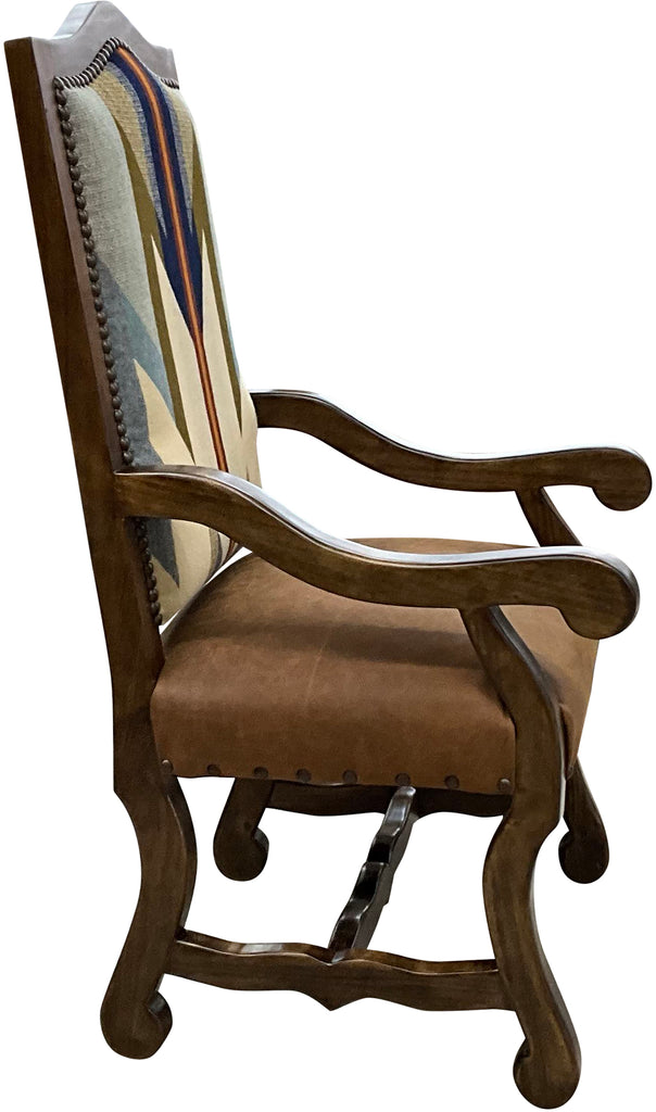 Desert Bluff Southwestern Dining Chair side