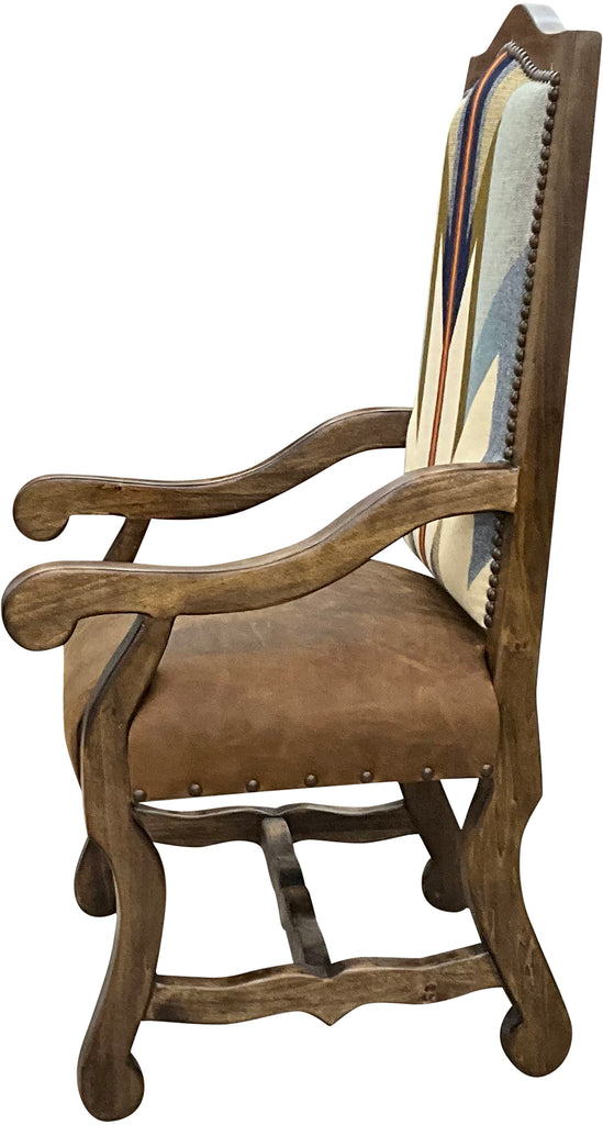 Left side Desert Bluff Southwestern Dining Chair