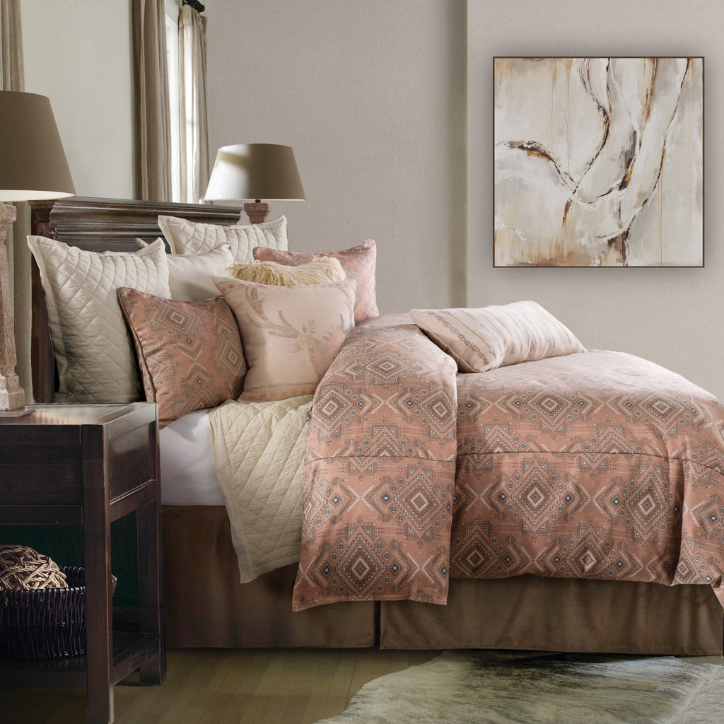 Sedona Pale Sienna Comforter Set from HiEnd Accents