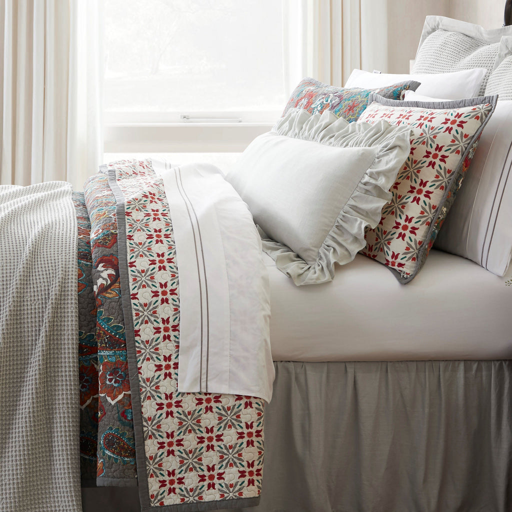 Abbie Western Paisley Reversible Quilt Set from HiEnd Accents