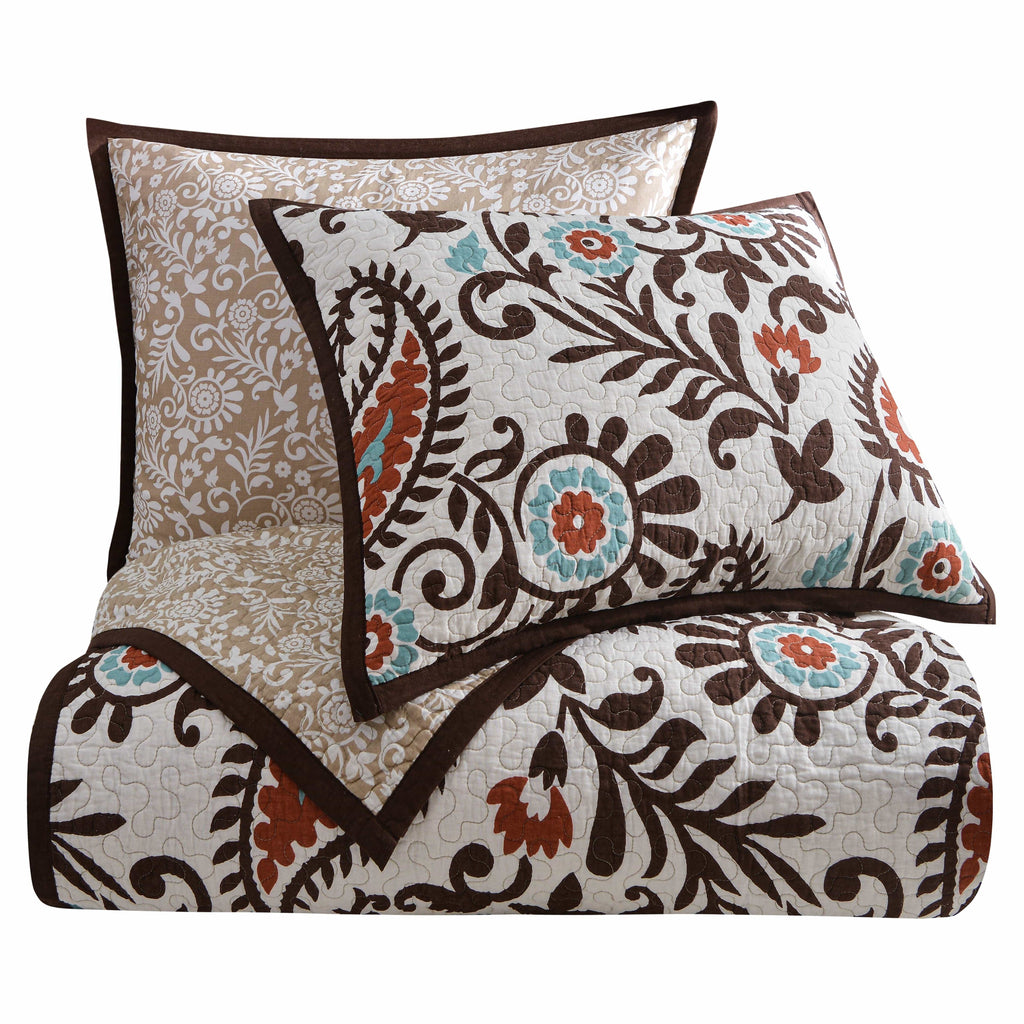 Rebecca Paisley Reversible Quilt Set from HiEnd Accents