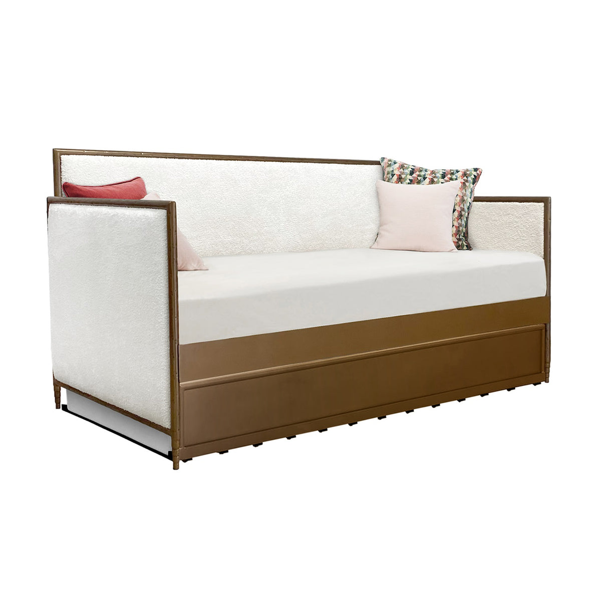 Wesley Allen Royce Upholstered & Iron Daybed – Western Passion