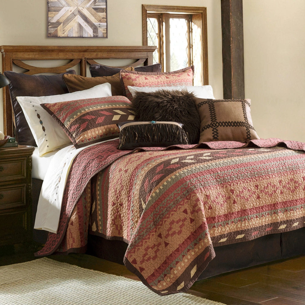 Broken Arrow Reversible Quilt Set from HiEnd Accents