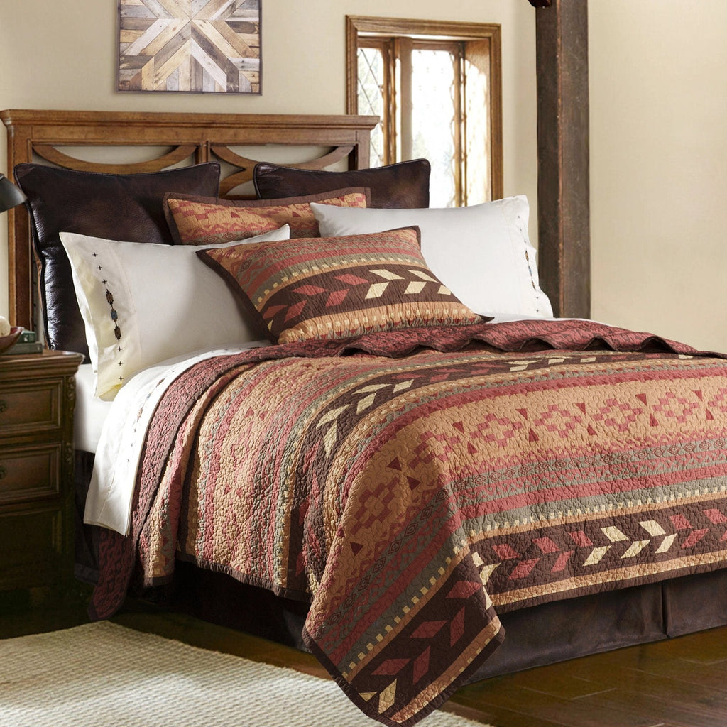 Broken Arrow Reversible Quilt Set from HiEnd Accents