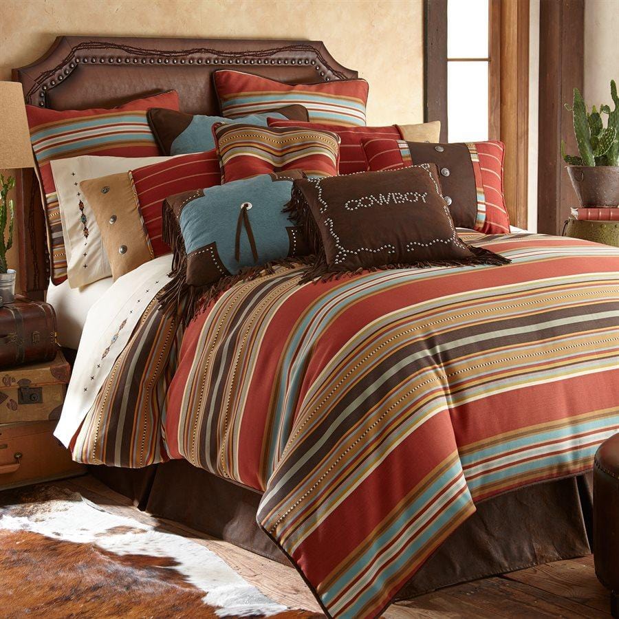 Calhoun Comforter Set with matching pillows from HiEnd Accents