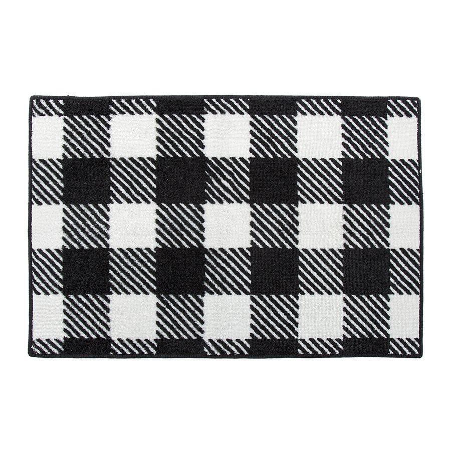 Buffalo Plaid Bathroom Decor Set - Buffalo Plaid Bath Rug