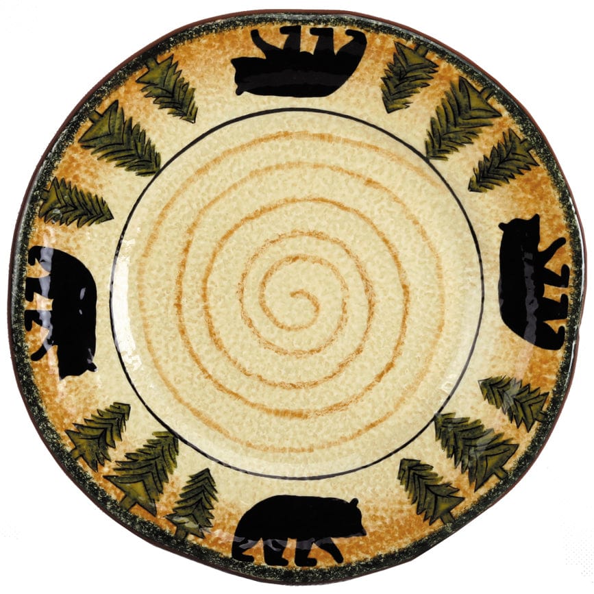 Bear Dinner Plate from HiEnd Accents