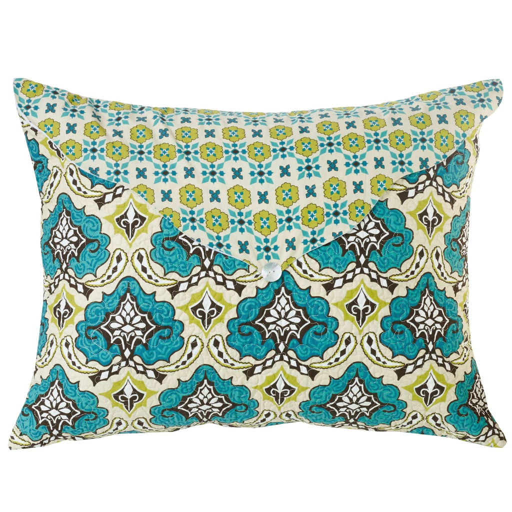 Salado Reversible Quilt Set Pillow Sham from HiEnd Accents