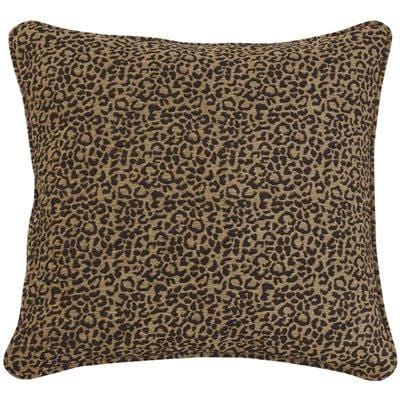 San Angelo Leopard Chenille Euro Sham from HiEnd Accents