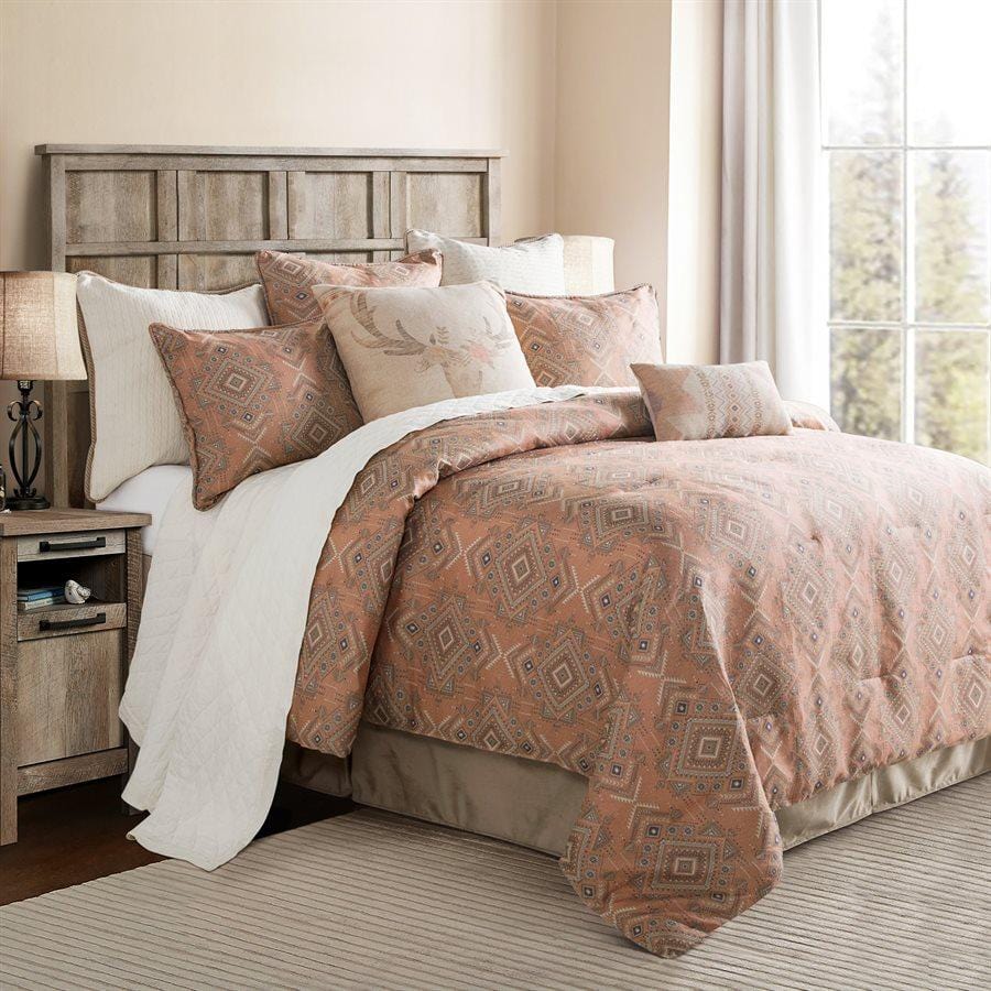 Sedona Pale Sienna Comforter Set from HiEnd Accents