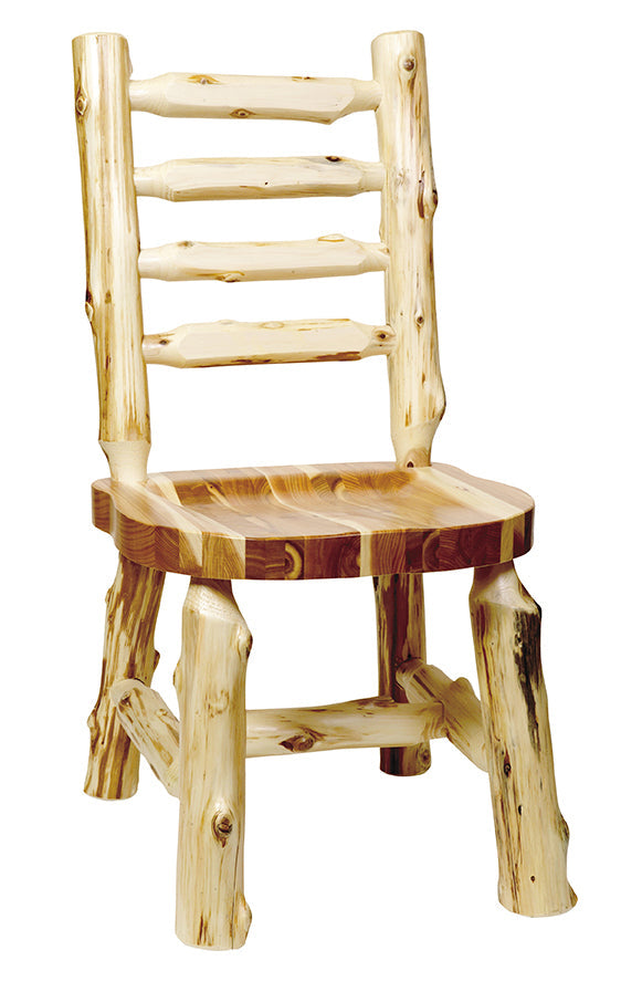 Rustic ladder back discount chairs