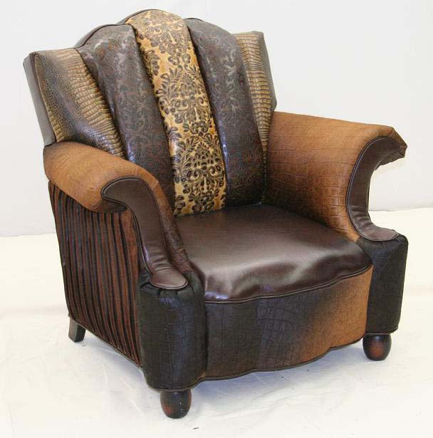 Fancy discount leather chair