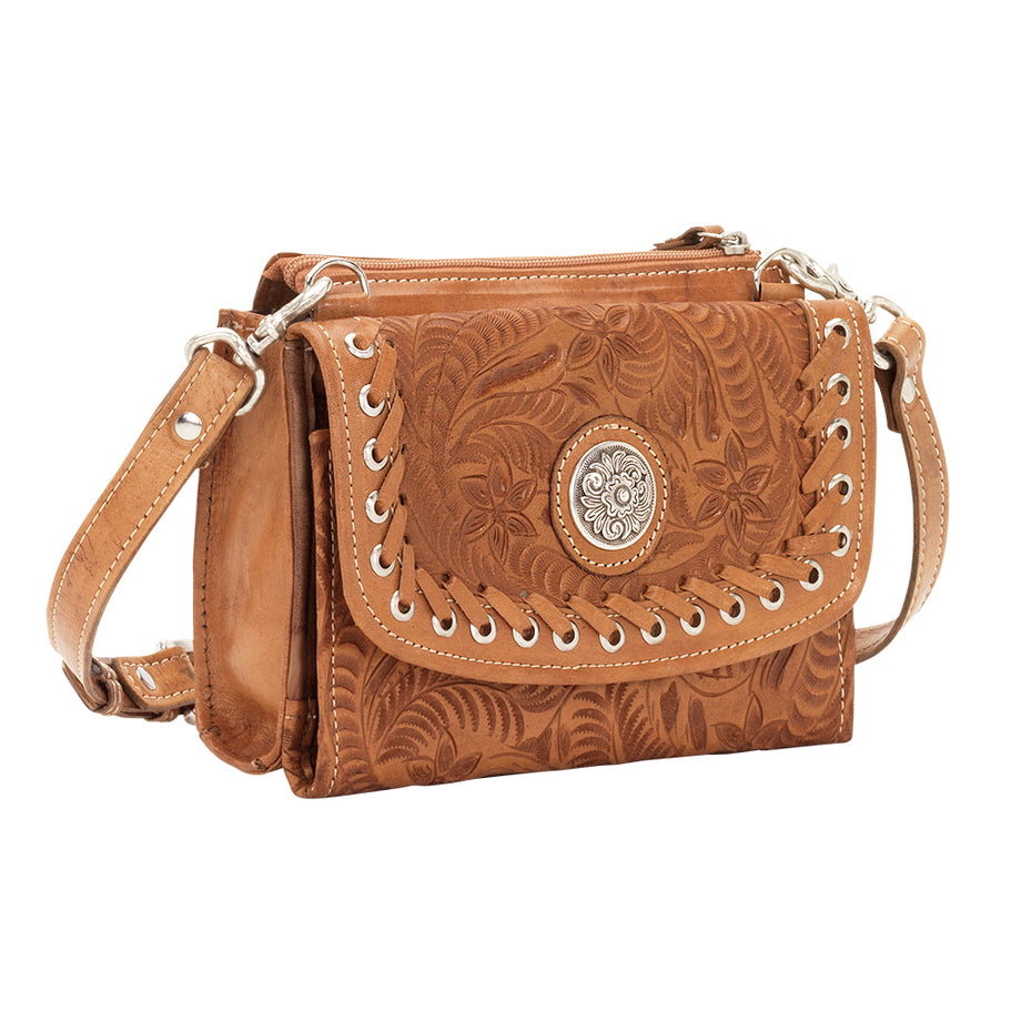 American Darling Small Cowhide and Leather Crossbody - No Fringe – The Tin  Lily Boutique