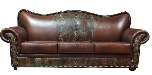 Tobacco Color Real Leather Couch for Sale in Golden, CO - OfferUp