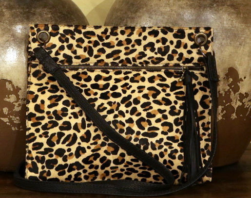 Women's Leopard Print Plus Size Crossbody Sling Bags - ROMY TISA