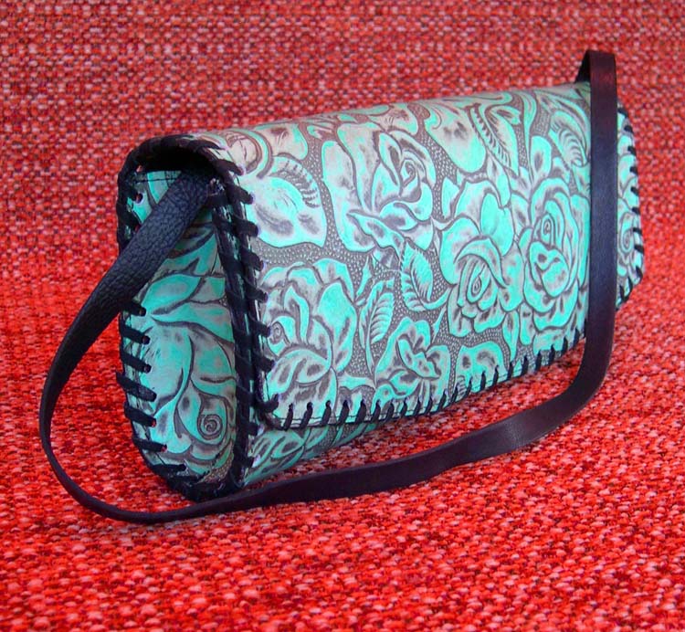 Turquoise clutch bag | Designer clutch bags, Bags, Clutch bag