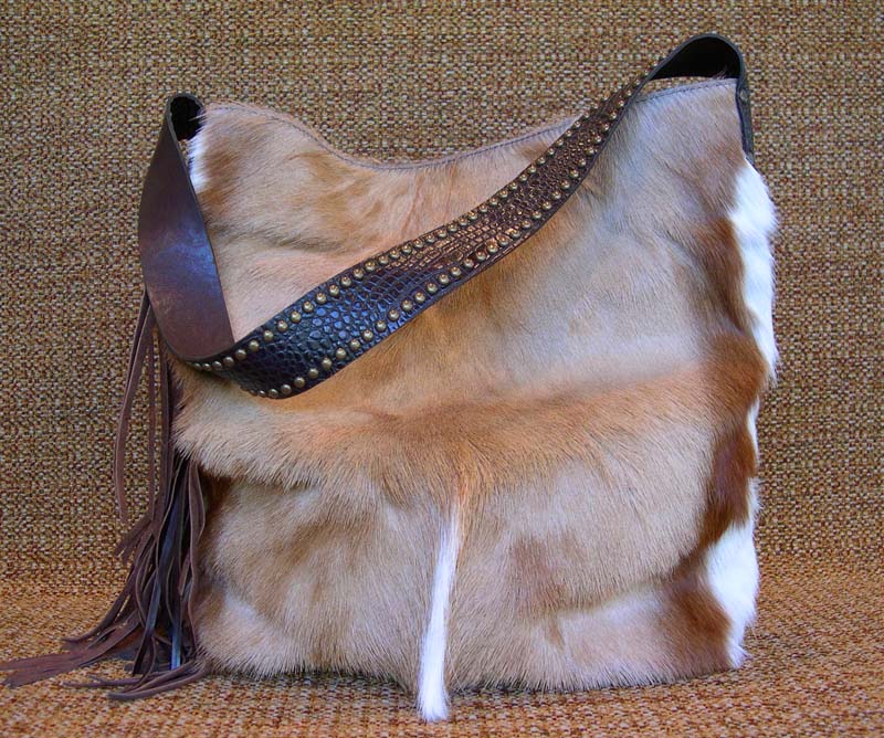 Leather Wallet with Hair On Hide Inlays - Purses, Wallets, Belts and  Miscellaneous Pocket Items - Leatherworker.net