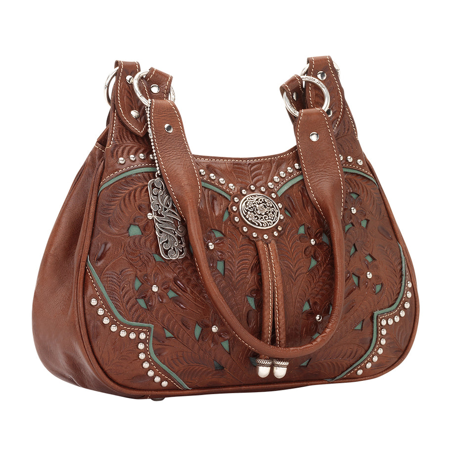 Western Chic Turquoise Handbag/Purse