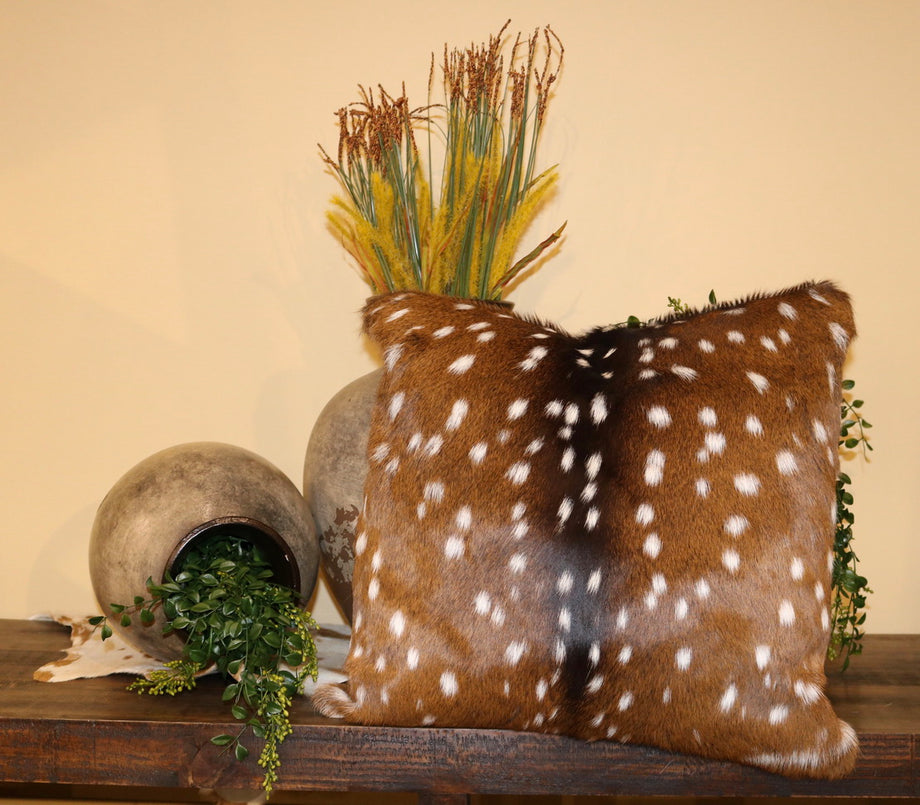 A&B Home 18-inch Glam Deer Accent Throw Pillow