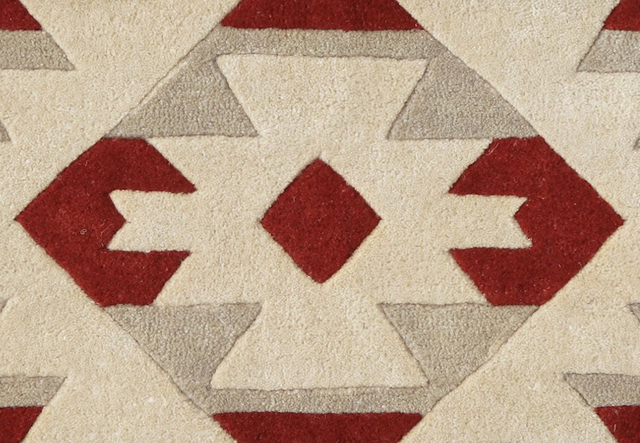 Steps to The Sky Tierra Rug - 6 x 9, Brown by Pendleton