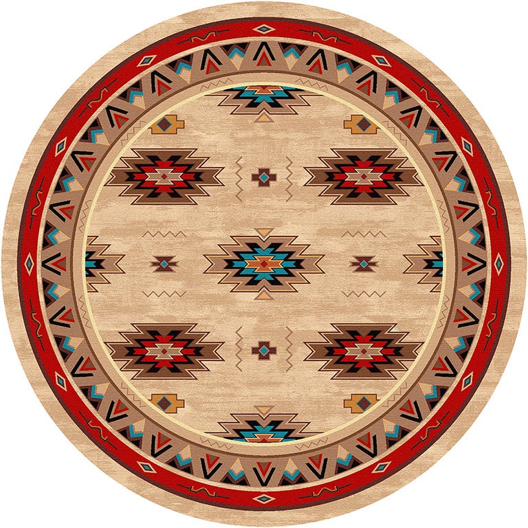 Cowboy Boot Round Carpet Floor Rug Living Room Bedroom Decor Round Area Rug  Carpet