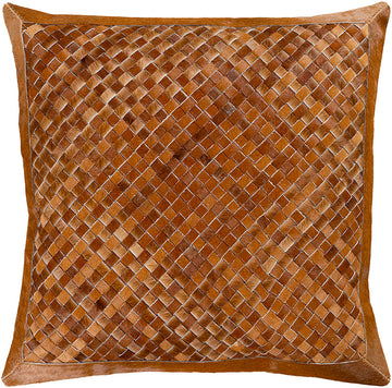 Leather Accent Pillow – Western Passion