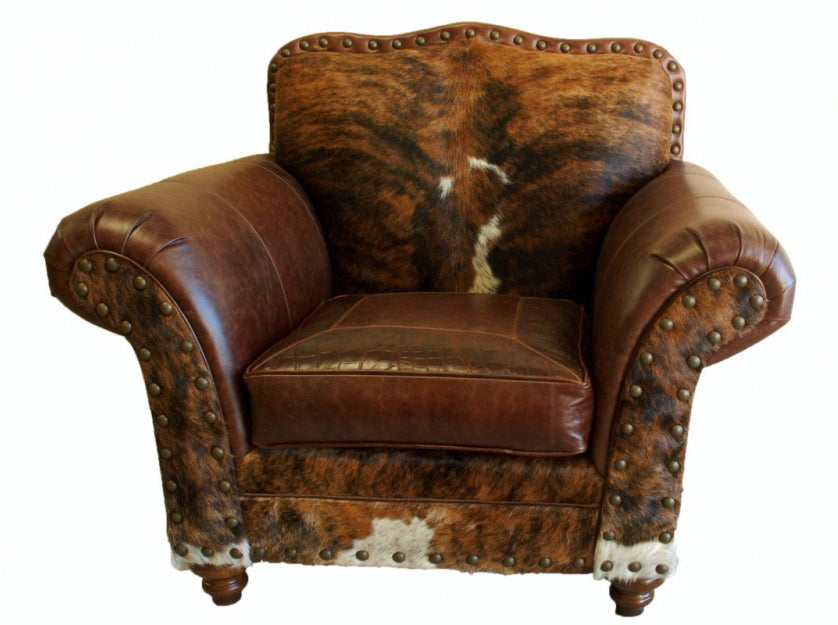 Oversized leather club online chair