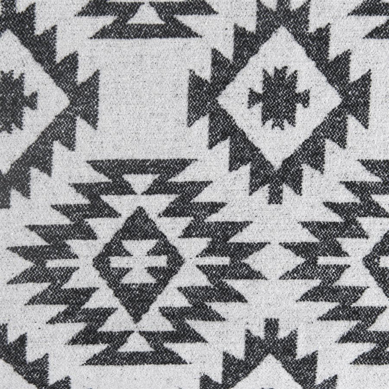 Black discount aztec throw