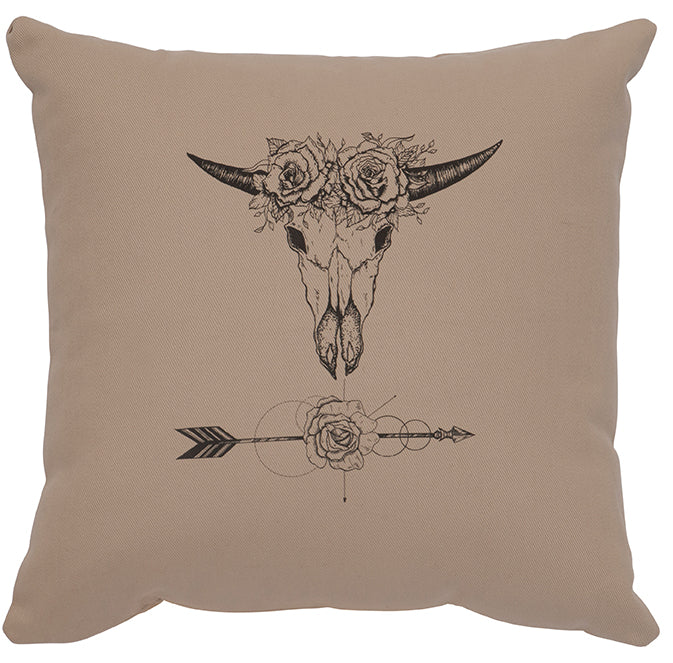 Rustic Lodge Accent Pillow