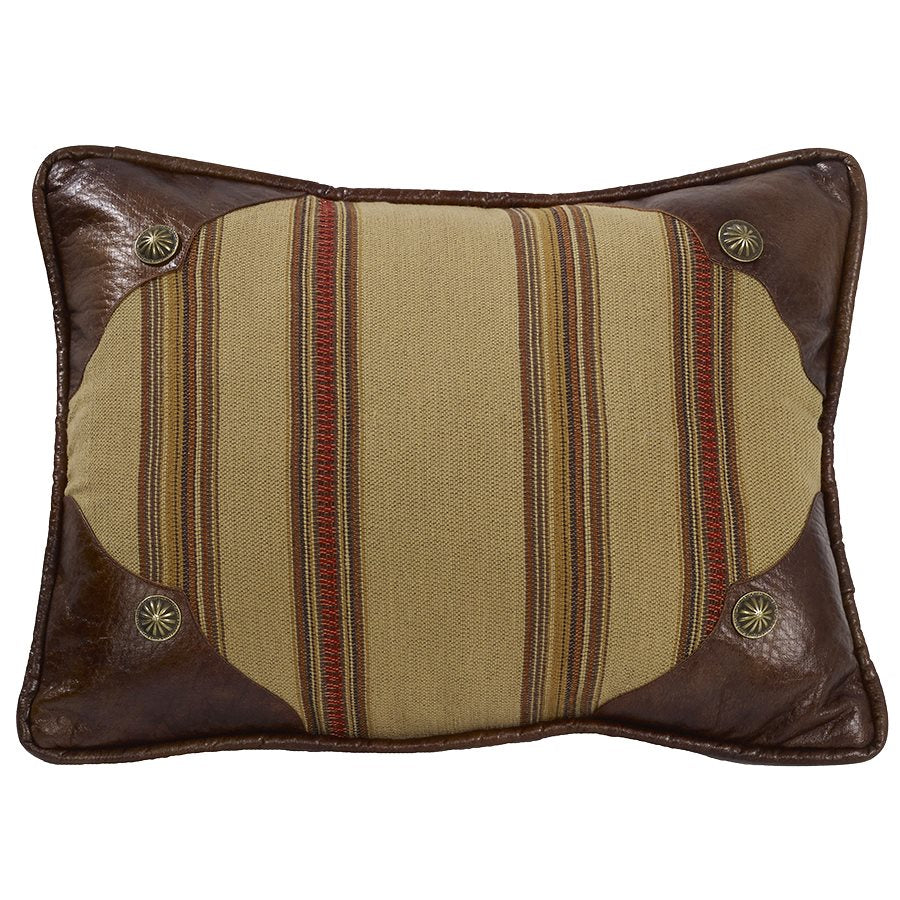 Alligator Embossed Accent Pillow – Western Passion